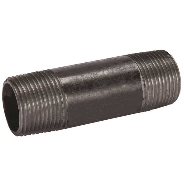 Bk Products Southland 1-1/2 in. x 12 in. Black Steel Nipple 587-120 - main